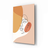 Woman's Art Glass Wall Art.